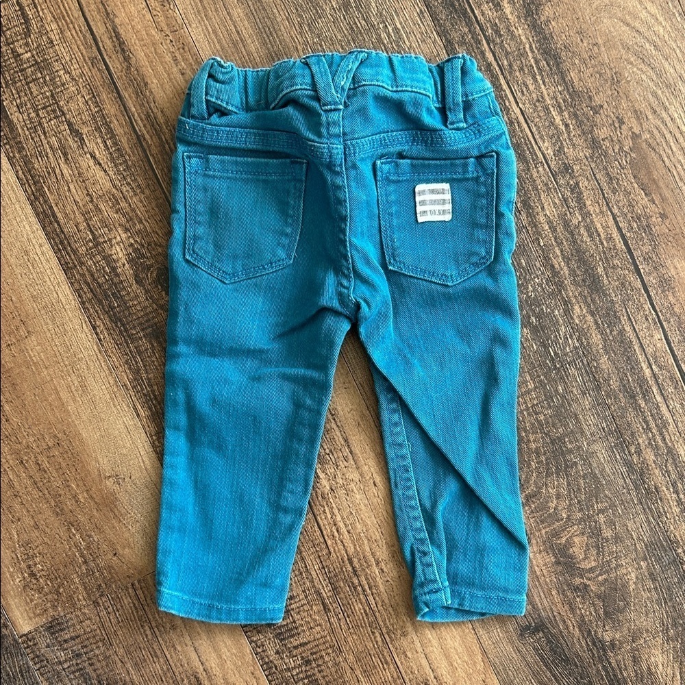 Roxy Teal Kids Jeans - Picture 2 of 4